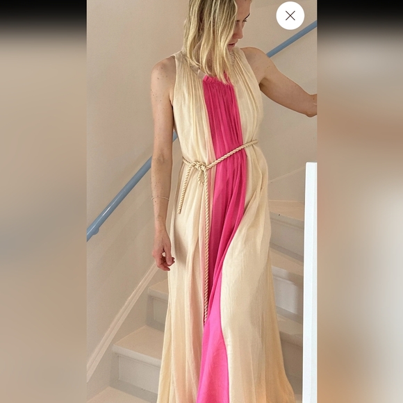 J. Crew Dresses & Skirts - NWT J.Crew Maxi Dress Size 0 Color Beige/Pink